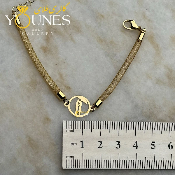 دستبند طلا سواروسکی عشق